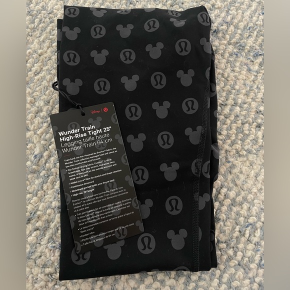 NWT Lululemon x Disney Wunder Train High Rise Leggings - Picture 5 of 5